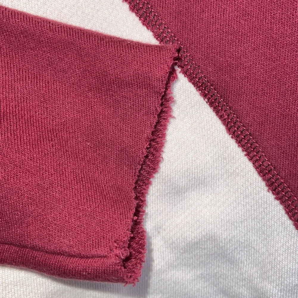 Free People Mantauk Colorblock Cropped Sweatshirt - Picture 7 of 9